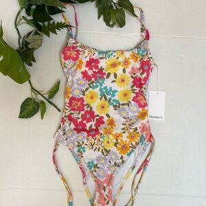 Vitamin A - Gemma One Piece - Wildflower Eco Rib BT